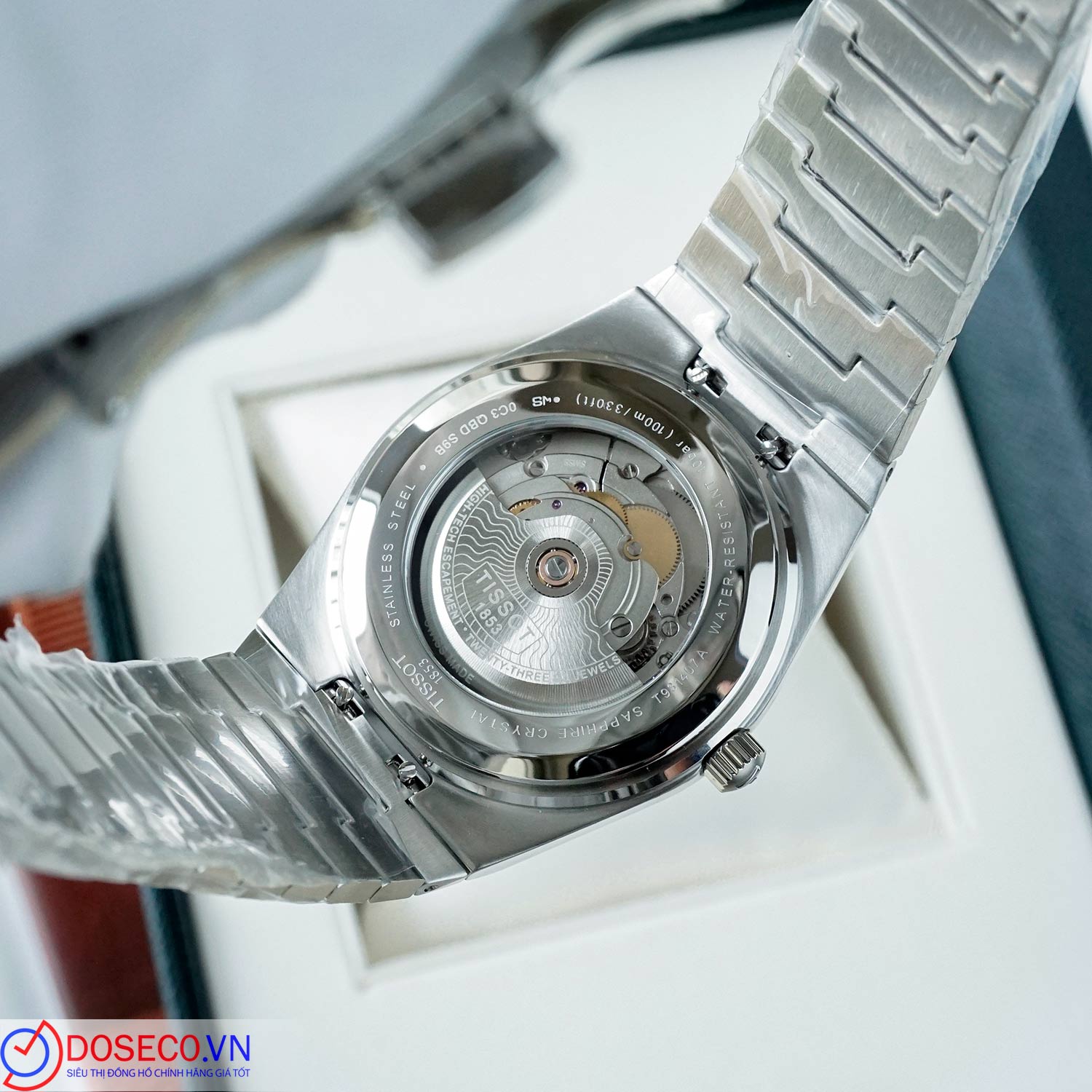 Tissot PRX Powermatic 80 Automatico - Orologio Uomo Acciaio Con Vetro Zaffiro, T931.407.41.291.00 - 3